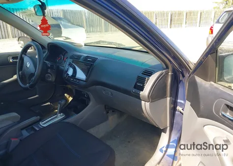 2003 Honda Civic Lx из США, поврежденный, VIN 1HGES16523L001406